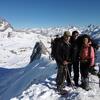 Au sommet de Peña Blanca (2366 m), devant Ossau, Lurien, Palas et Balaïtous