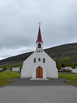 Les églises des fjords de l'ouest de N à Þ