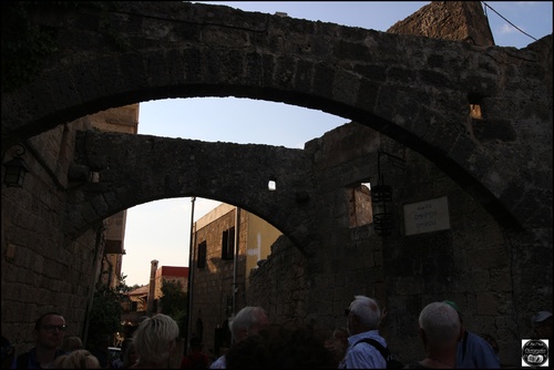 La vieille ville de Rhodes, l'île de Rhodes