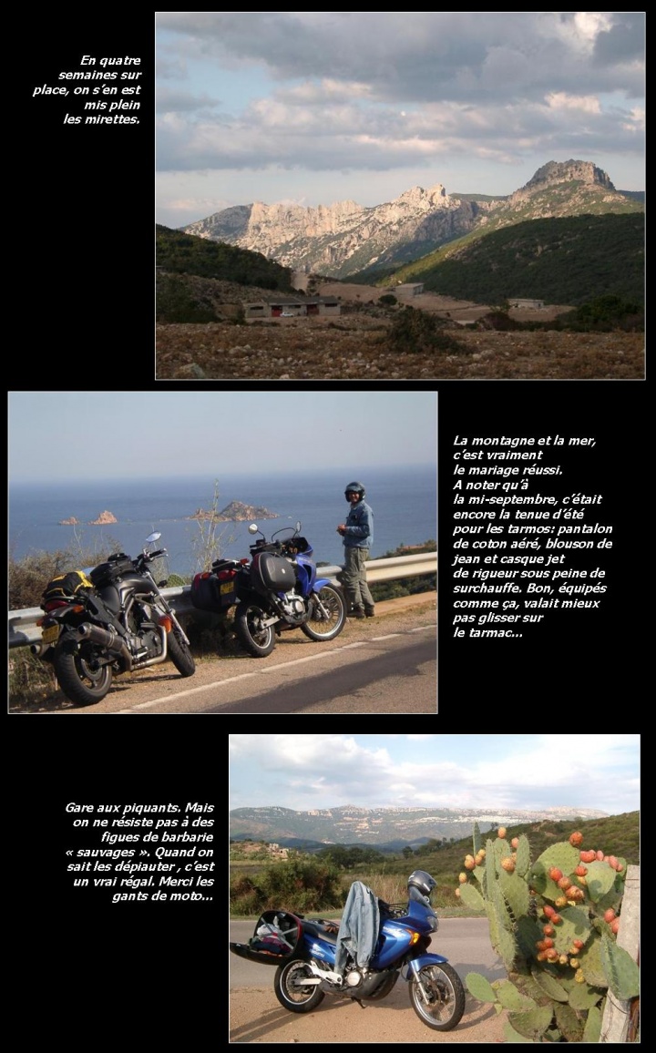 - 2004, Sardaigne à moto: en v’la des lacets…