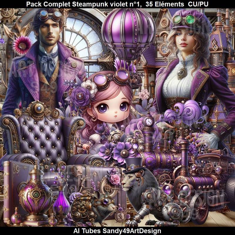 Pack Complet Steampunk