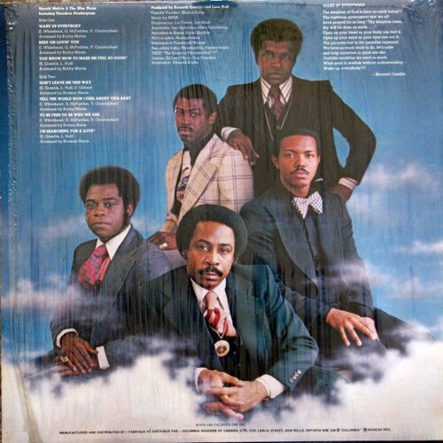 1975 : Harold Melvin & The Blue Notes : Album " Wake Up Everybody " Philadelphia International Records PZ 33808 [ US ]