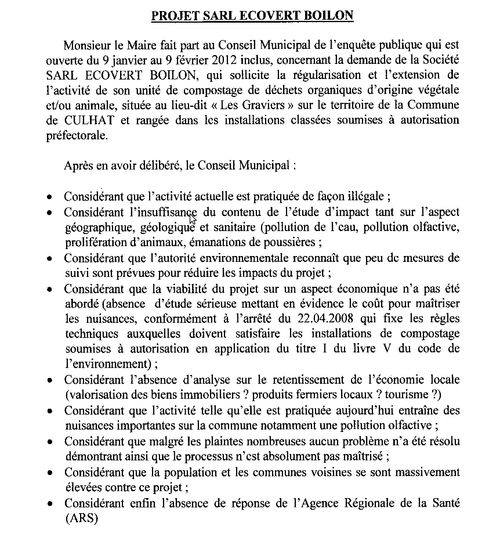 Conseil municipal