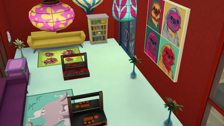 Sims 4 : Un resto original dédié aux enfants suite