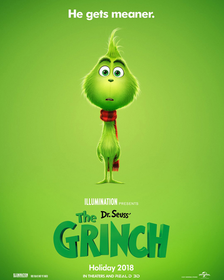 Le Grinch rajeunit sur l\u0027affiche du film d\u0027animation