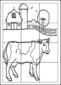 puzzles dessin animaux