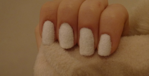 Il neige sur mes ongles !