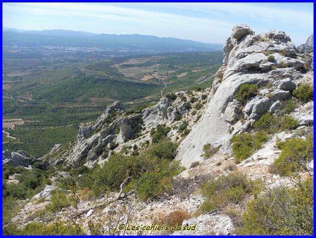 sainte Victoire, le col Saint Ser, le vallon de Bramefan