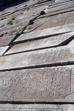 Tombes du cimetière juif - Bayonne