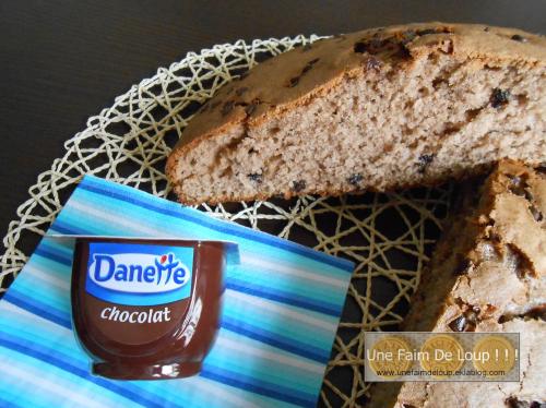 Gâteau Danette chocolat & pépites de chocolat