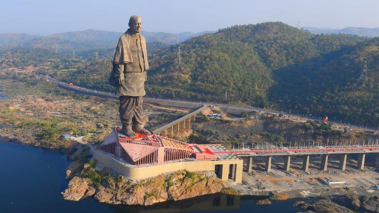 Inde. Statue bronze du premier ministre Sardar Vallabhbhai Patel (photo Twitter PiyushDesaiMLA)