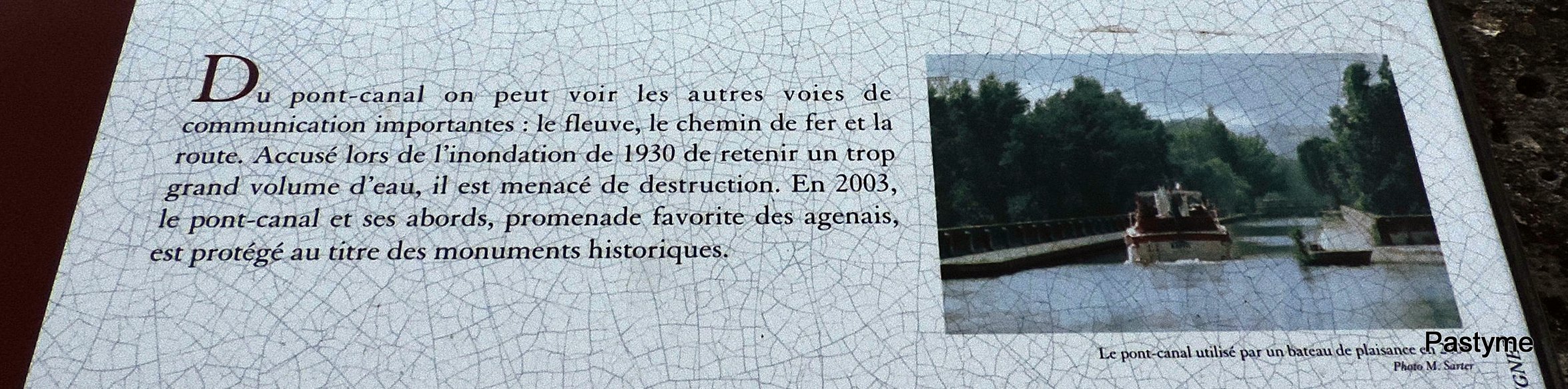 AGEN - le pont canal
