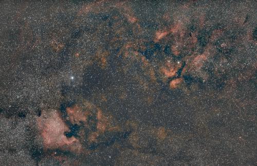 north america NGC 7000 Sony A7s Samyang 135 f1.8 AF