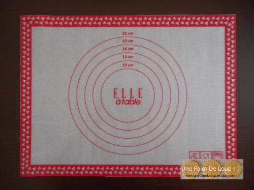 Partenariat Elle à table : Tapis de cuisson pro