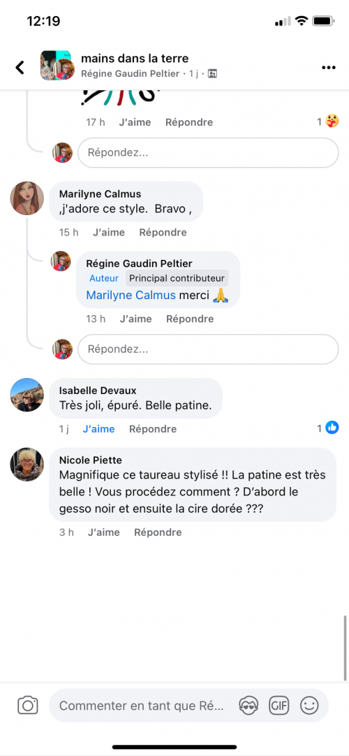 TAUREAU TRES STYLISÉ