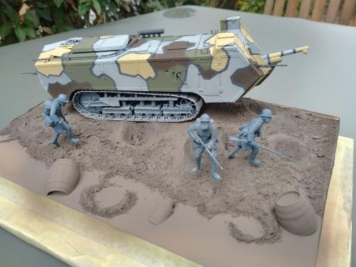 Diorama au 1/35 : la percée (1918)