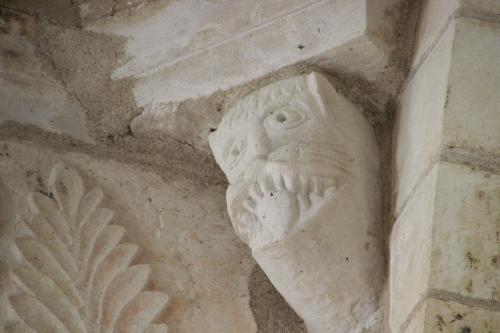 L'église de Gargilesse, les chapiteaux