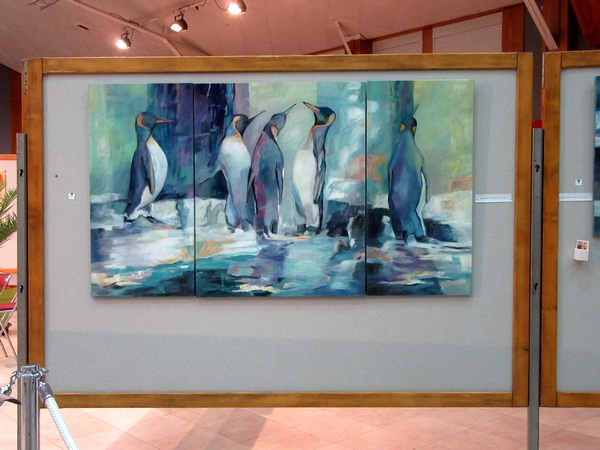 Le Salon des Amis des Arts de Montbard a présenté de bien belles œuvres, variées et superbement présentées
