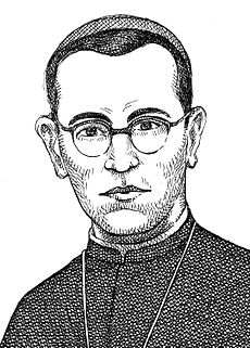 Bienheureux Szilárd Ignác Bogdánffy, évêque roumain martyr († 1953)