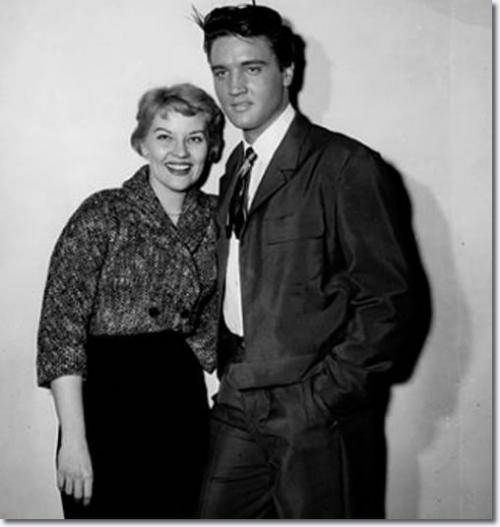 photo ELVIS  and PATTI PAIGE 