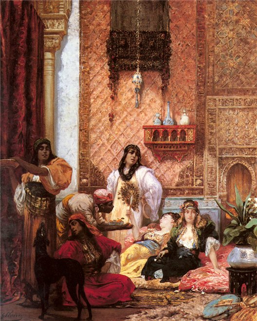 Peinture de : Georges Clairin