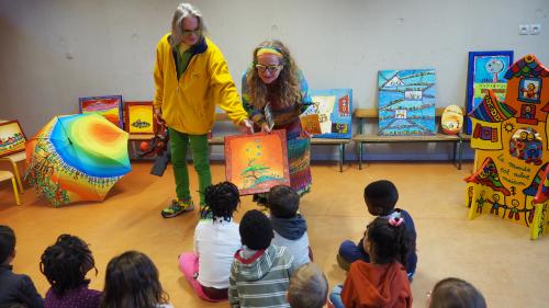 Dans une école maternelle