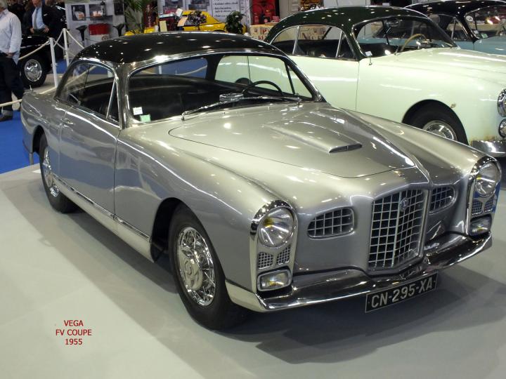FACEL VEGA : LES MODELES 8 CYLINDRES