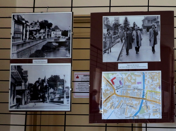 Une exposition photographique, réalisée par les Amis du Châtillonnais, a rappelé l'amitié  qui unit la Ville du Puy et Châtillon-sur-Seine