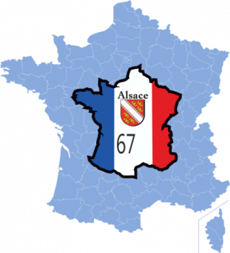 ⊱♥⊱╮ღ꧁ Aujourd'hui Département 67 ꧂ღ╭⊱♥≺
