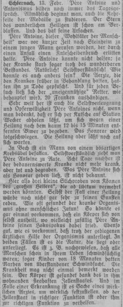Echternach (Obermosel-Zeitung, 16. Februar 1924)(eluxemburgensia.lu)