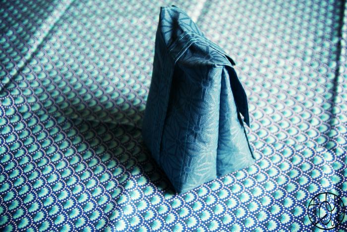 Petites pochettes bleues