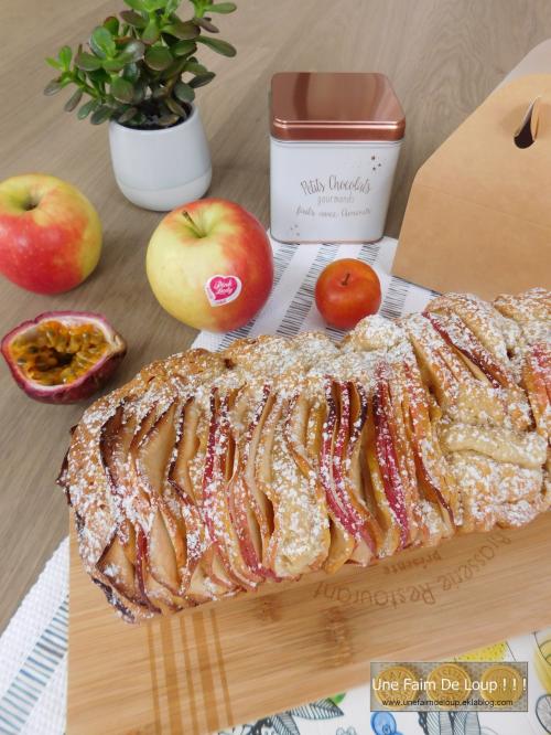 Cake aux pommes Pink Lady