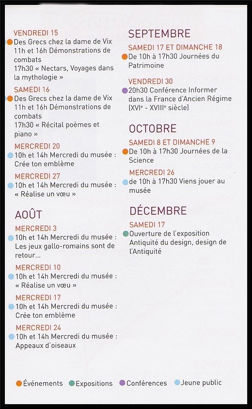 Rencontre entre le Musée, l'Office de Tourisme et les hôteliers, restaurateurs, propriétaires de gîtes  du Pays Châtillonnais