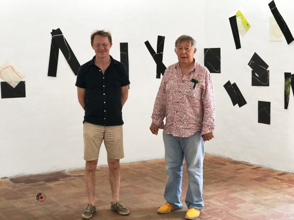CLAUDE VIALLAT PEINTURE BAGES 2018 Avec DAVID QUÉRÉ 
