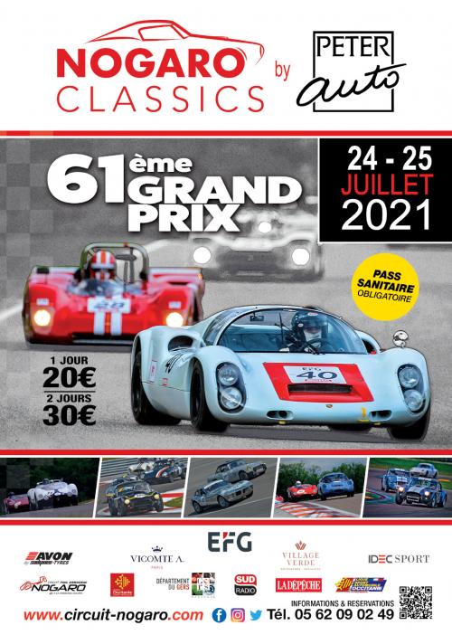 24-25 juillet 2021 : GP Nogaro classics