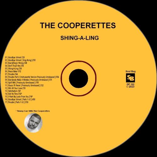 The Cooperettes : CD " Shing-A-Ling " Soul Bag Records DP 192 [ FR ]