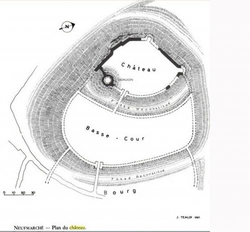 LES REMPARTS DE NEUF-MARCHE (Seine-Maritime)