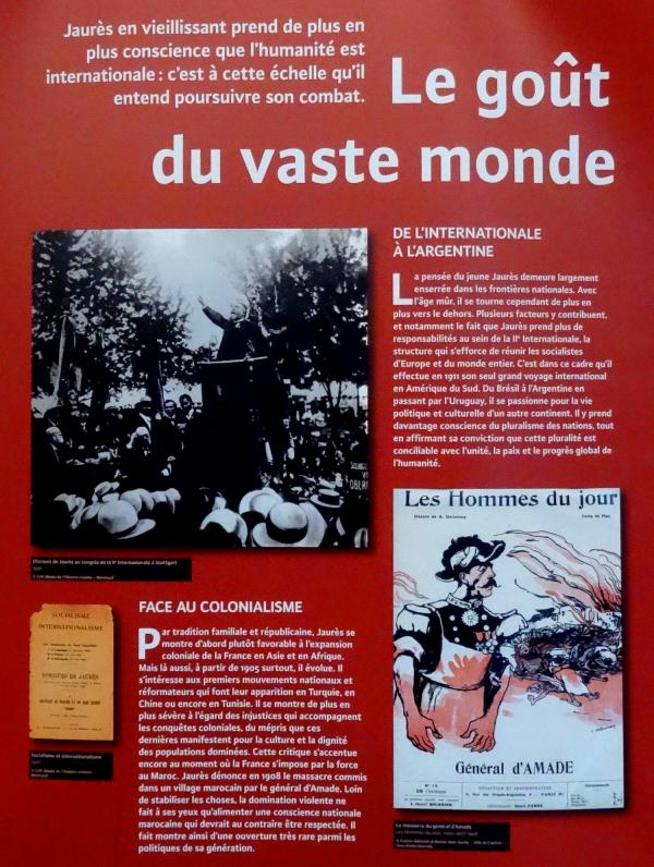"Jaurès, un pacifiste pragmatique" une exposition proposée par la Ligue des Droits de l'Homme