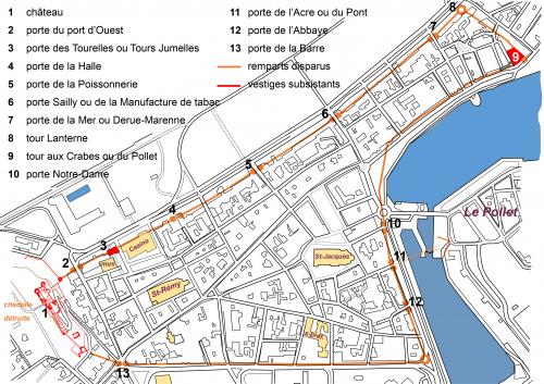 LES REMPARTS DE DIEPPE (Seine-Maritime)