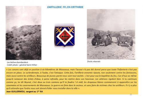 80e Anniversaire de la Campagne d'Erythrée (février-avril1941) - dernier épisode 7 : Et Massoua fut libéré !