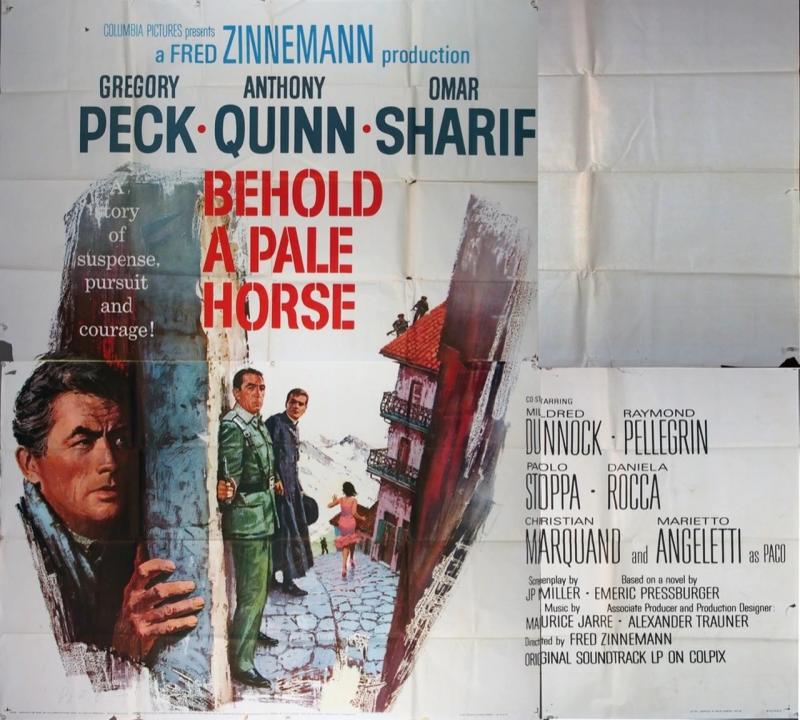 BEHOLD A PALE HORSE BOX OFFICE 1964