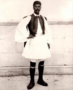 1896 JO modernes Le premier vainqueur du marathon.jpg