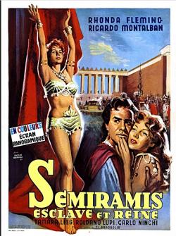 SEMIRAMIS ESCLAVE ET REINE BOX OFFICE FRANCE 1956