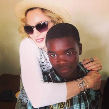 Madonna au Malawi (Novembre 2014)