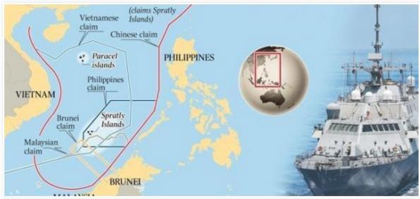 Après la Syrie, un 2e front brûlant : La Mer de Chine