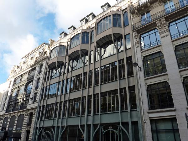 Architecture industrielle et commerciale rue Réaumur