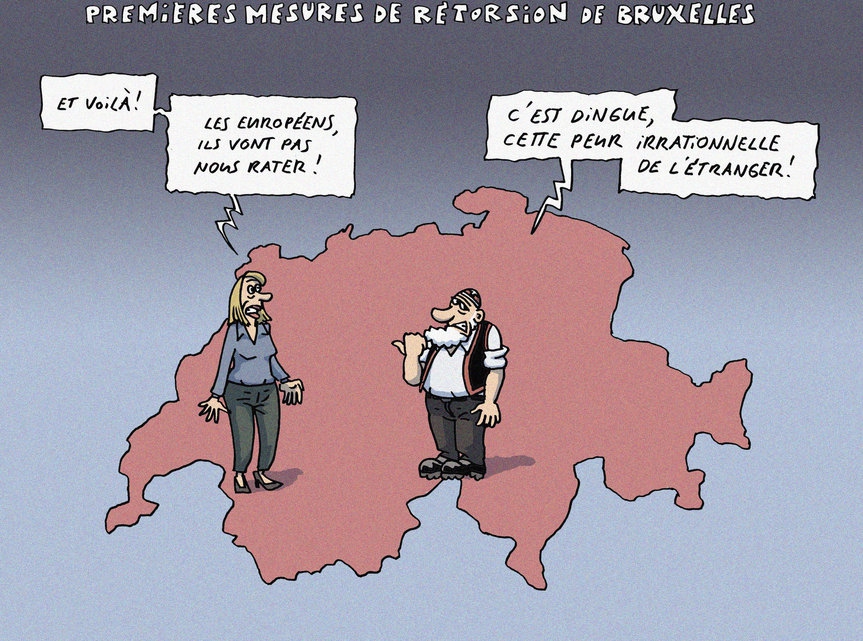 Herrmann - Premières mesures de rétorsion de Bruxelles