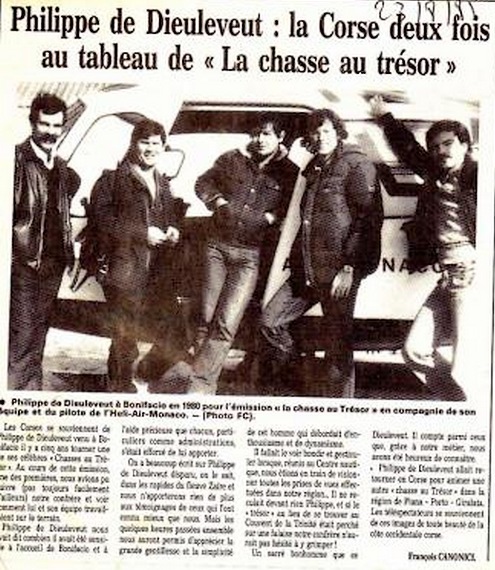 4 Juillet 1951 naissait Philippe de Dieuleveult