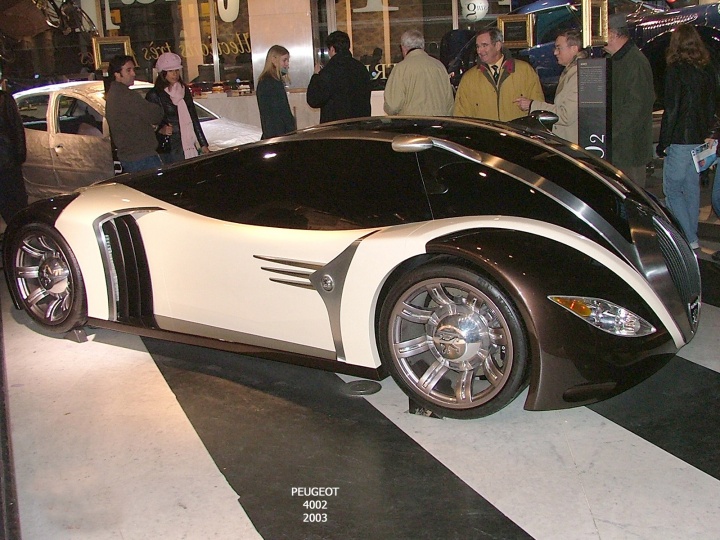 LES CONCEPT CARS PEUGEOT