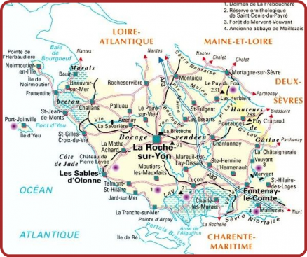 ╰⊱♥⊱╮ღ꧁ Département 85  ꧂ღ╭⊱♥≺